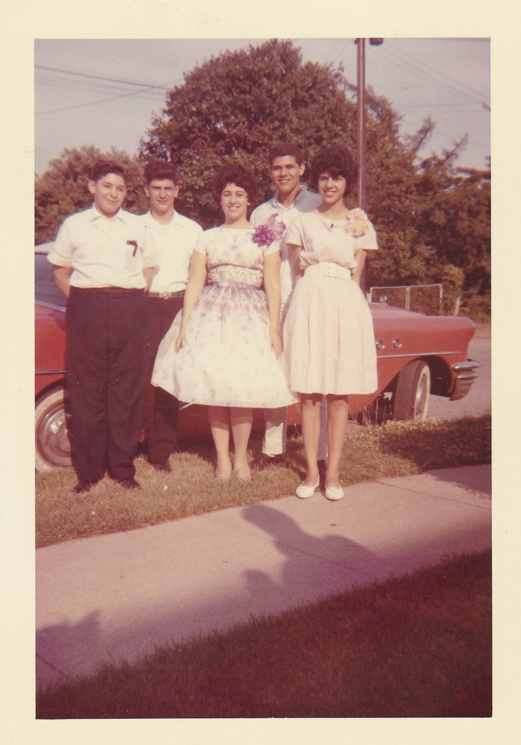 Peter JrHi Grad-cousins1961.jpg
